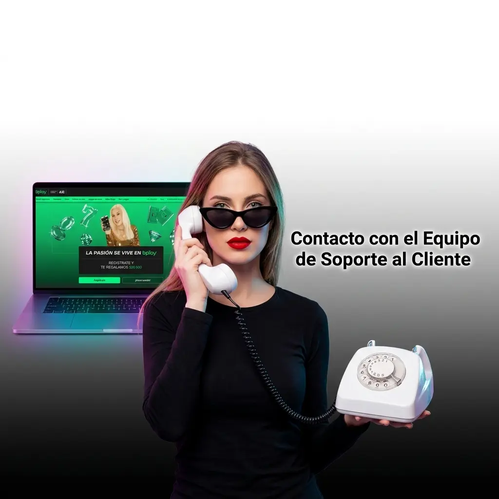 Canales de atención al cliente Bplay: chat en vivo, correo, centro de ayuda y redes sociales para resolver inconvenientes.
